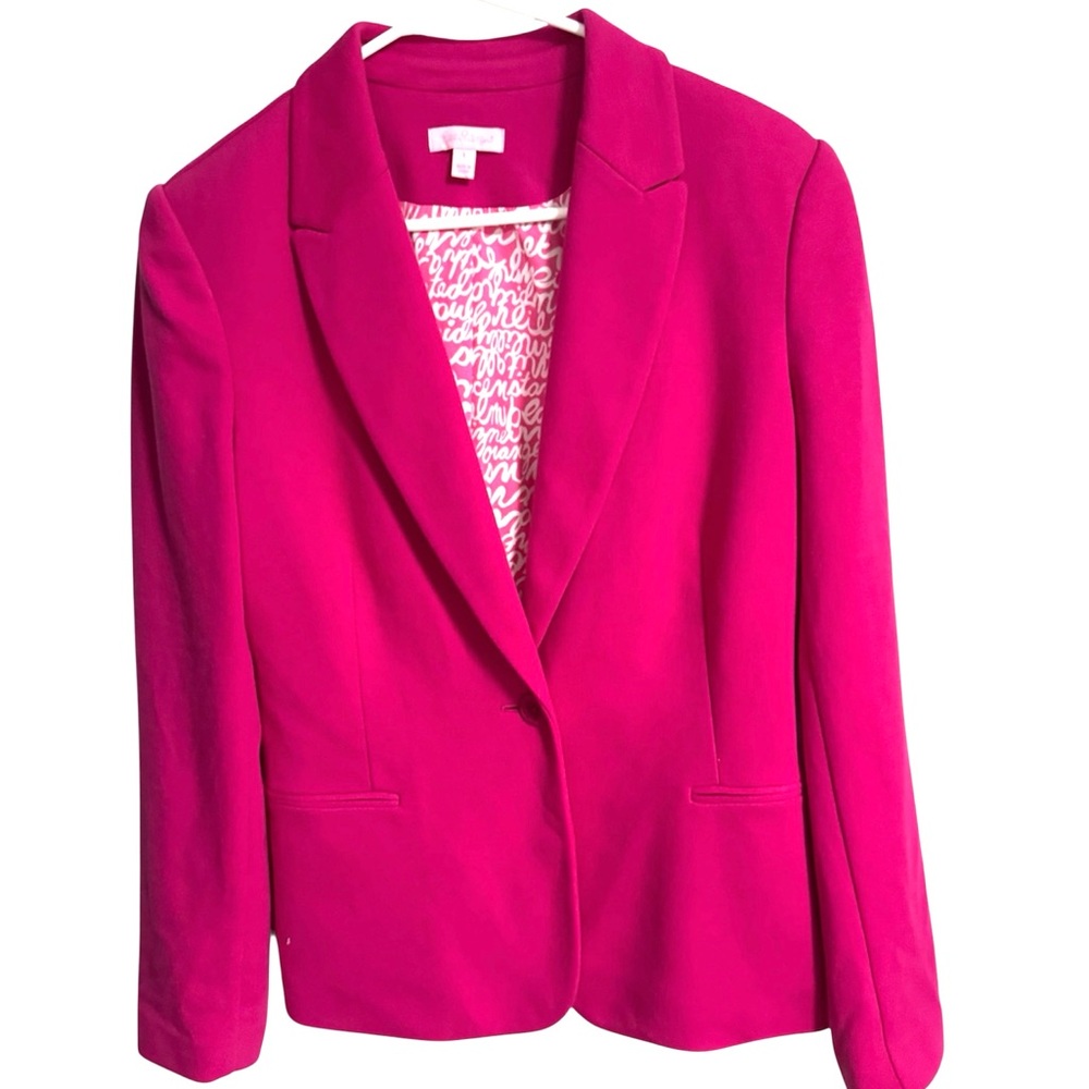 NWOT Lilly Pulitzer Leighton Jacket Blazer Preppy Size Large